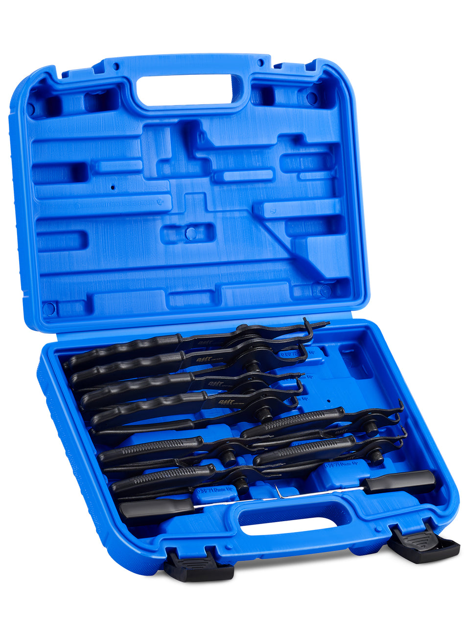 10pc Snap Ring Pliers Set, Internal & External Circlip Pliers Set