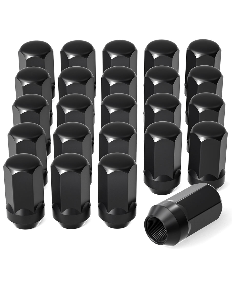 M14x1.5 Lug Nuts, Cone Seat Lug Nut Set with 7/8" Hex, 14x1.5mm Wheel Lug Nuts