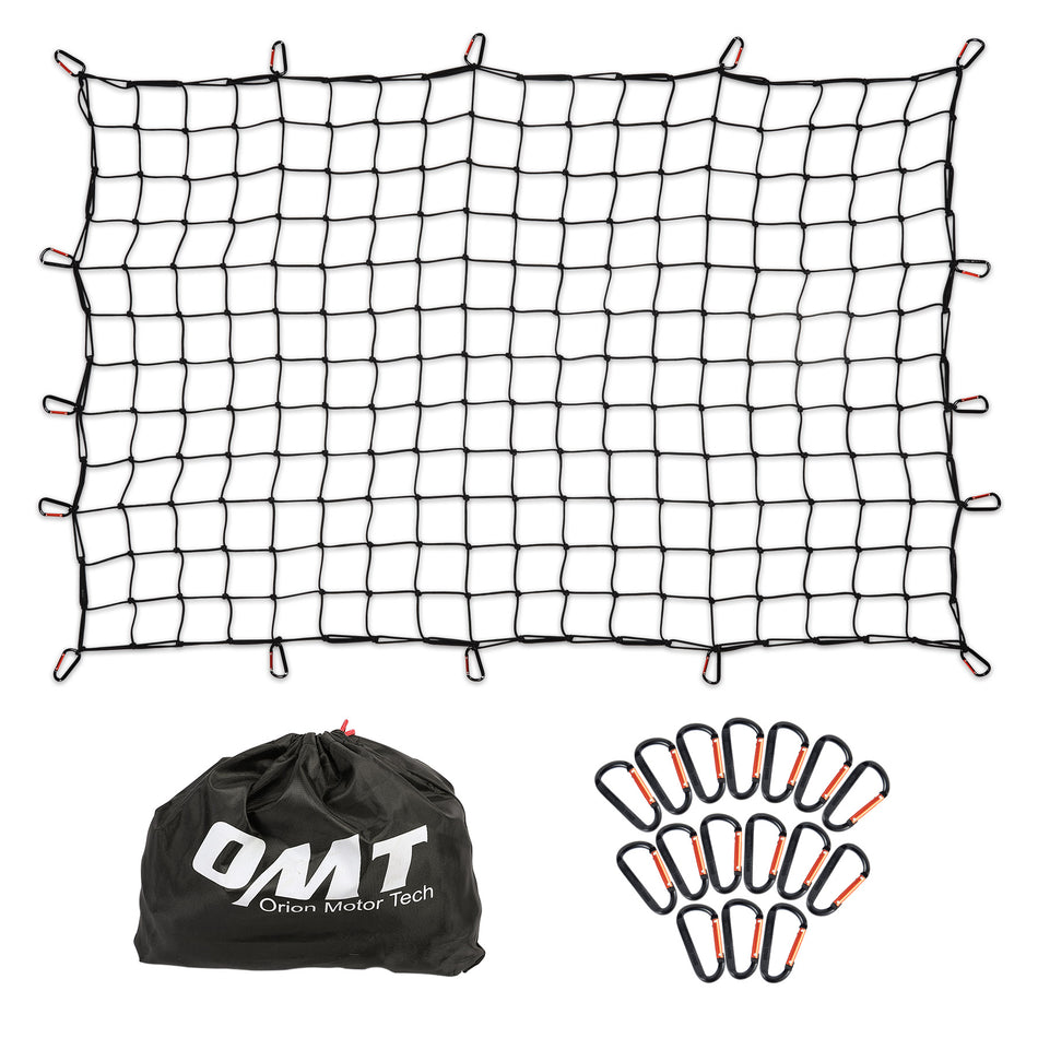 Cargo Net for Pickup Truck Beds, 4x6 Truck Cargo Netting and Roof Rack Cargo Net