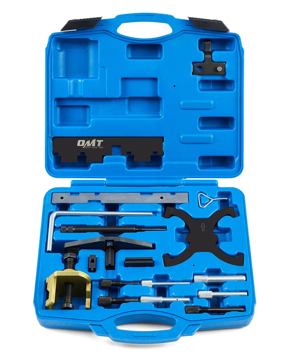 Timing Tool Kit Compatible with Ford Fiesta Fusion Escape Mazda 1.4 1.6 1.8 2.0 Di/TDCi/TDDi ECOBOOST 1.6 Ti-VCT 1.5 1.6 VVT 2.3 2.5L Engine Replace 303-1097 303-1550