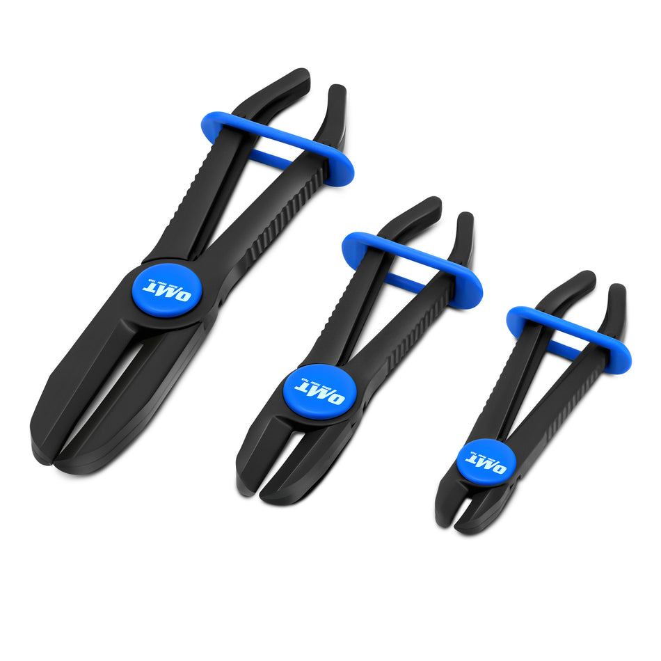 Hose Pinch Off Pliers, 3 Piece Long Reach Hose Clamp Pliers Set