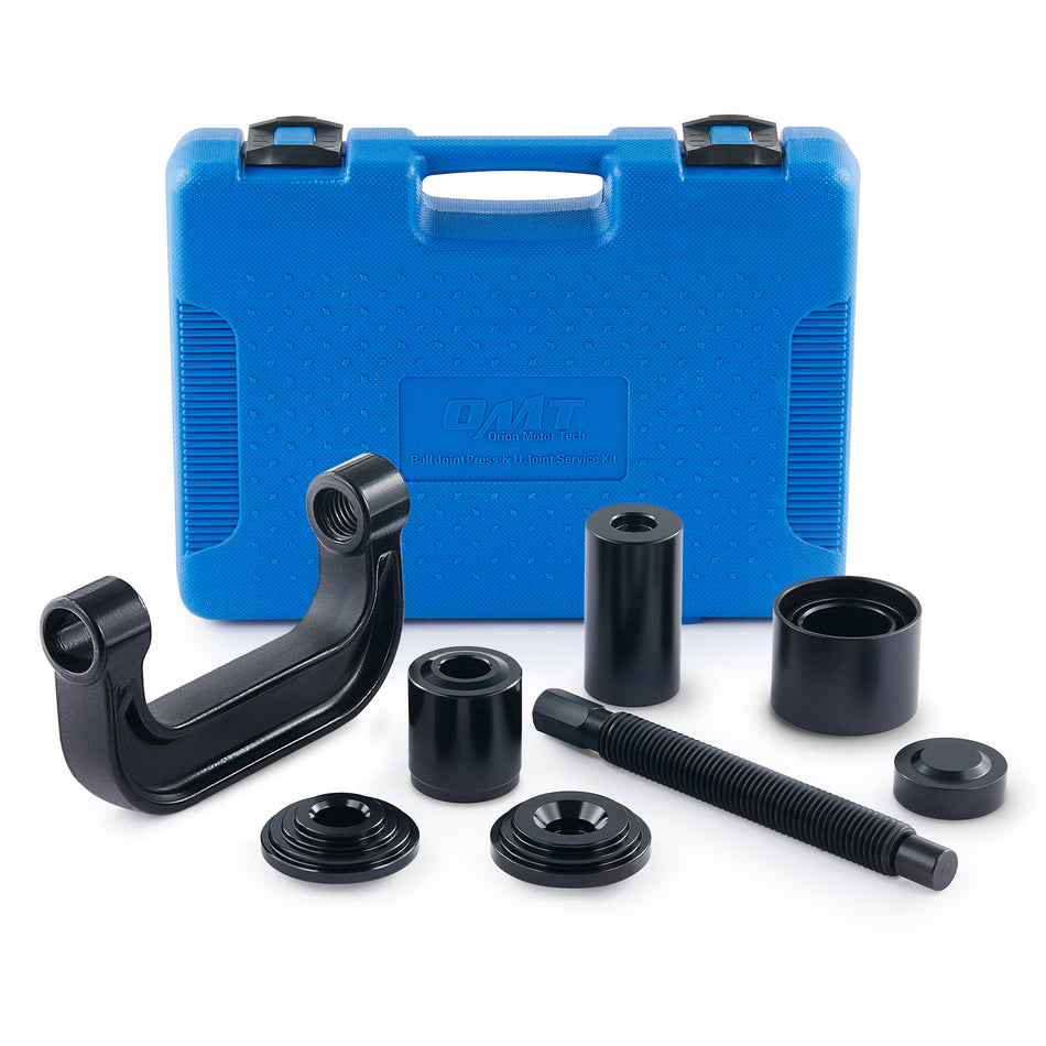 10 Piece Ball Joint Removal Tool Kit - Removes Brake Pins, U-Joints on 2WD & 4WD Cars & Trucks