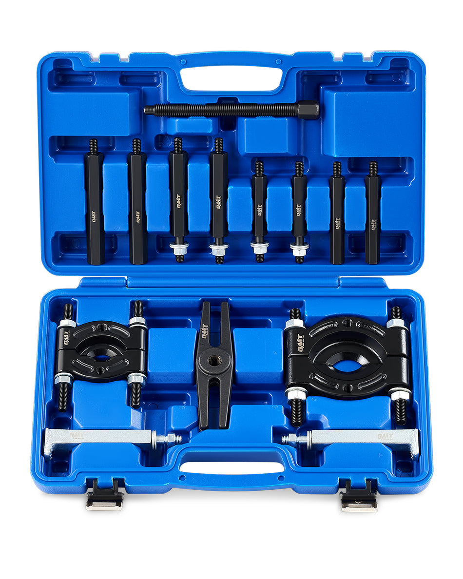 14pc Bearing Puller Separator Splitter, Pinion Bearing Wheel Hub Axle Removal Tool