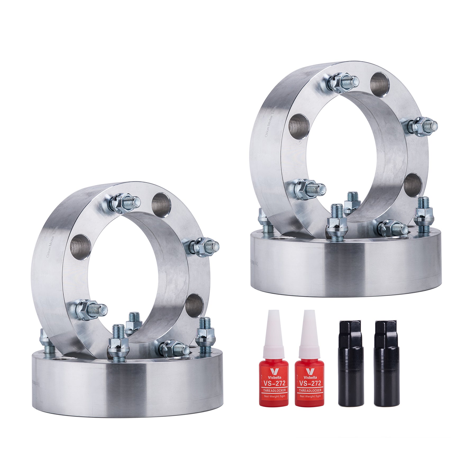 2" (1" Per Side) ATV Wheel Spacers Polaris Ranger Sportsman 2 QTY - Foto 3