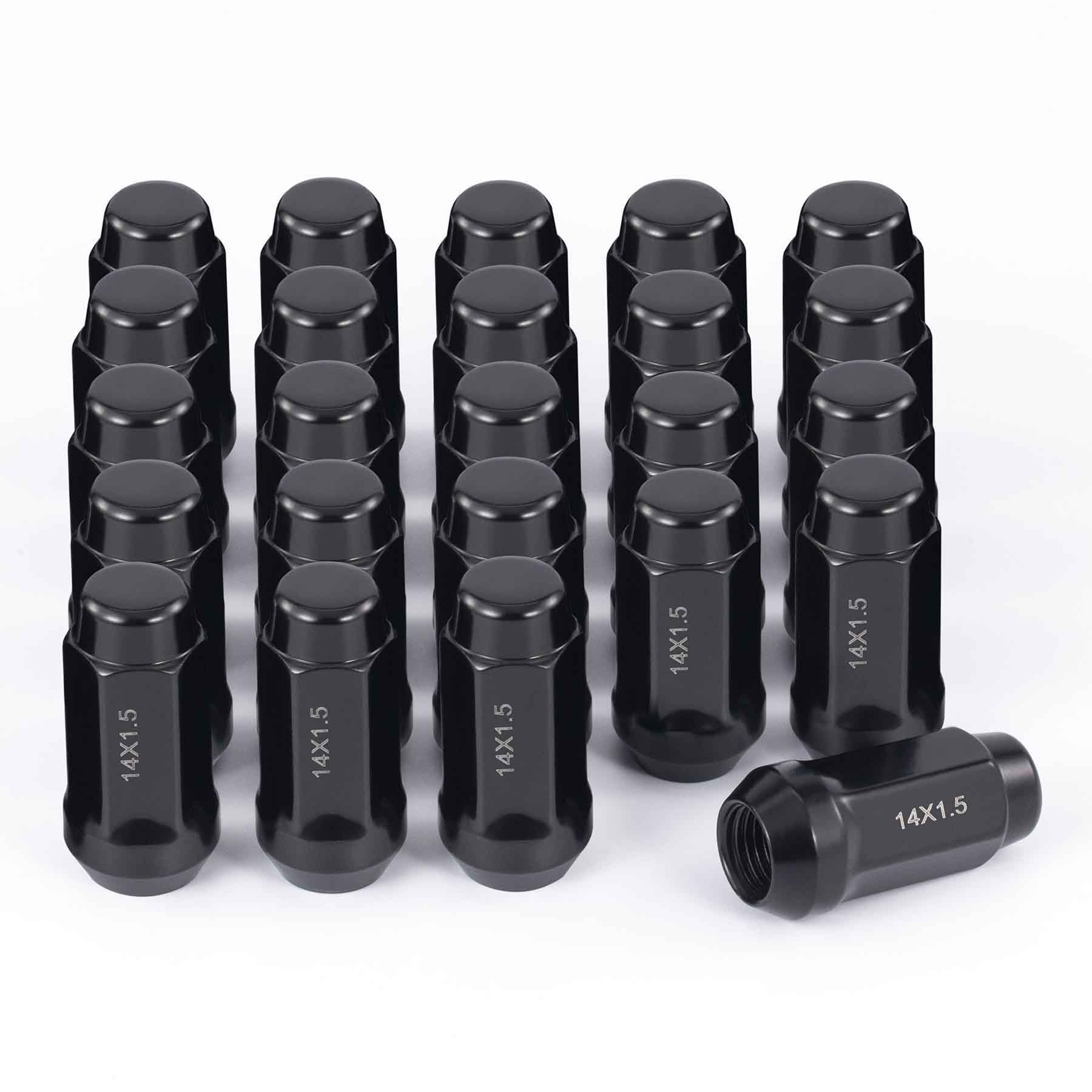 M14x1.5 Wheel Lug Nuts w 60 Degree Conical Tapered Acorn Seat, 24pcs –  OrionMotorTech