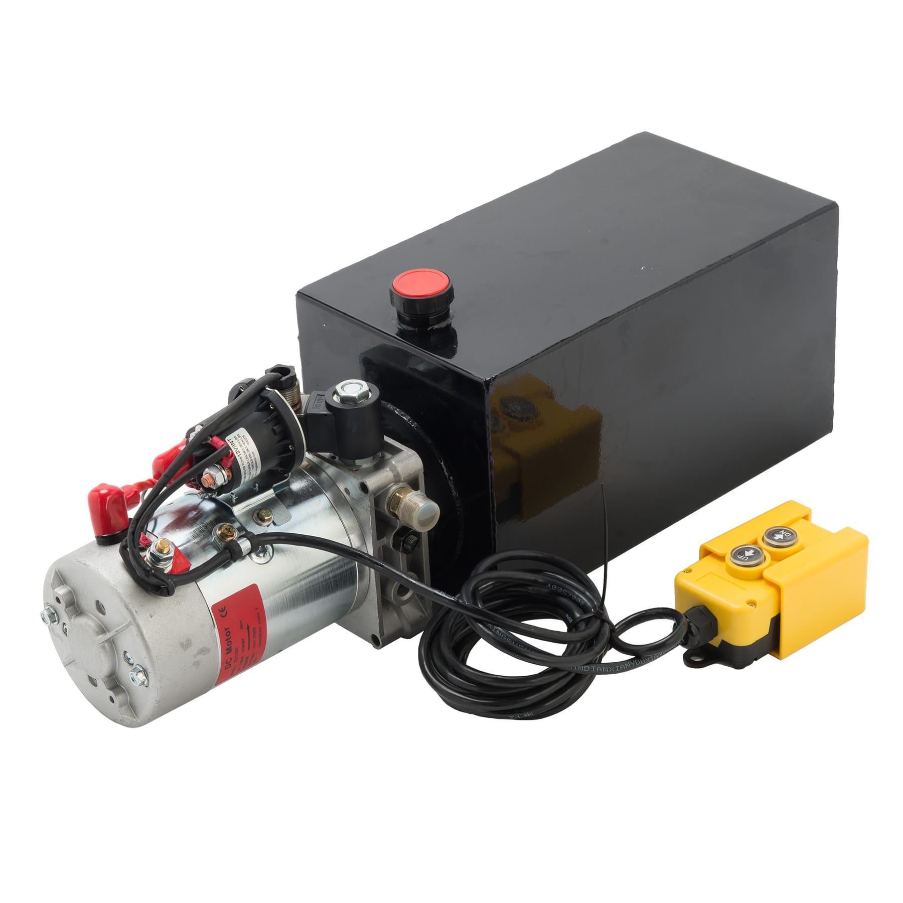 Single Acting Hydraulic Pump Power Unit, 12V DC 10 Quart 83857
