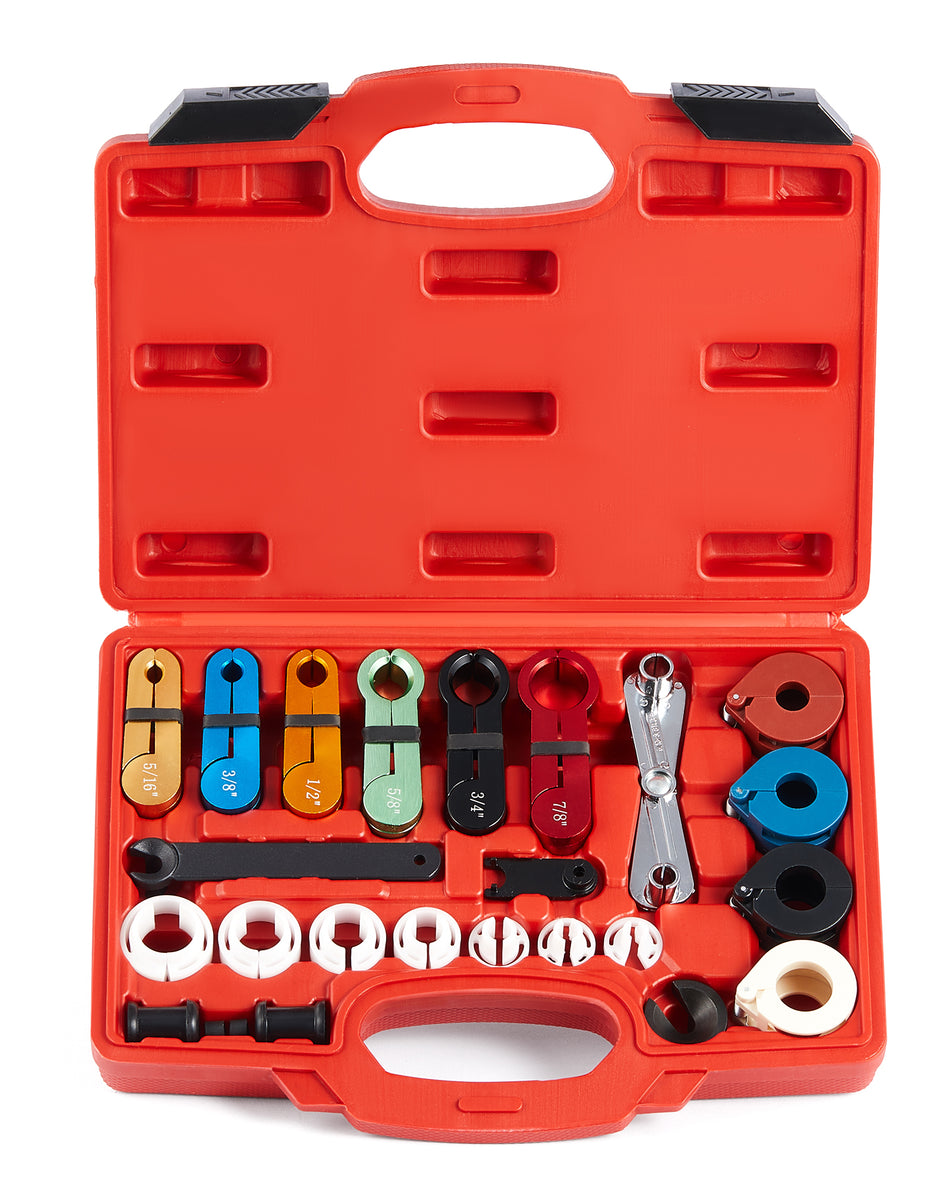 Master Quick Disconnect Tool Set, 25pc Line Disconnect Tool Kit