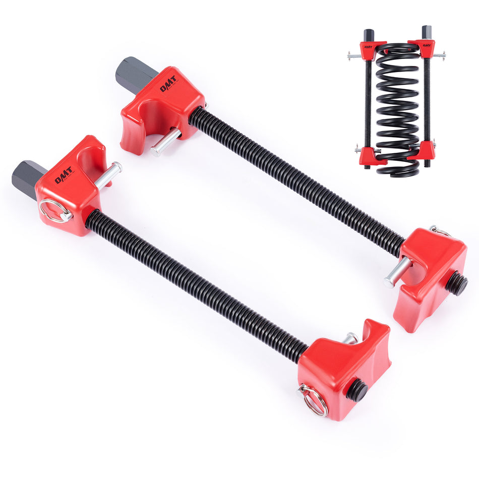 Spring Compressor, Strut Spring Compressor with 10.6" Range, Dual Heavy Duty Coil Spring Compressor Tool with Locking Pins