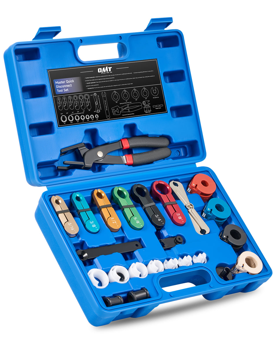 26pc Master Quick Disconnect Tool Kit, Fuel Line Disconnect Tool Set