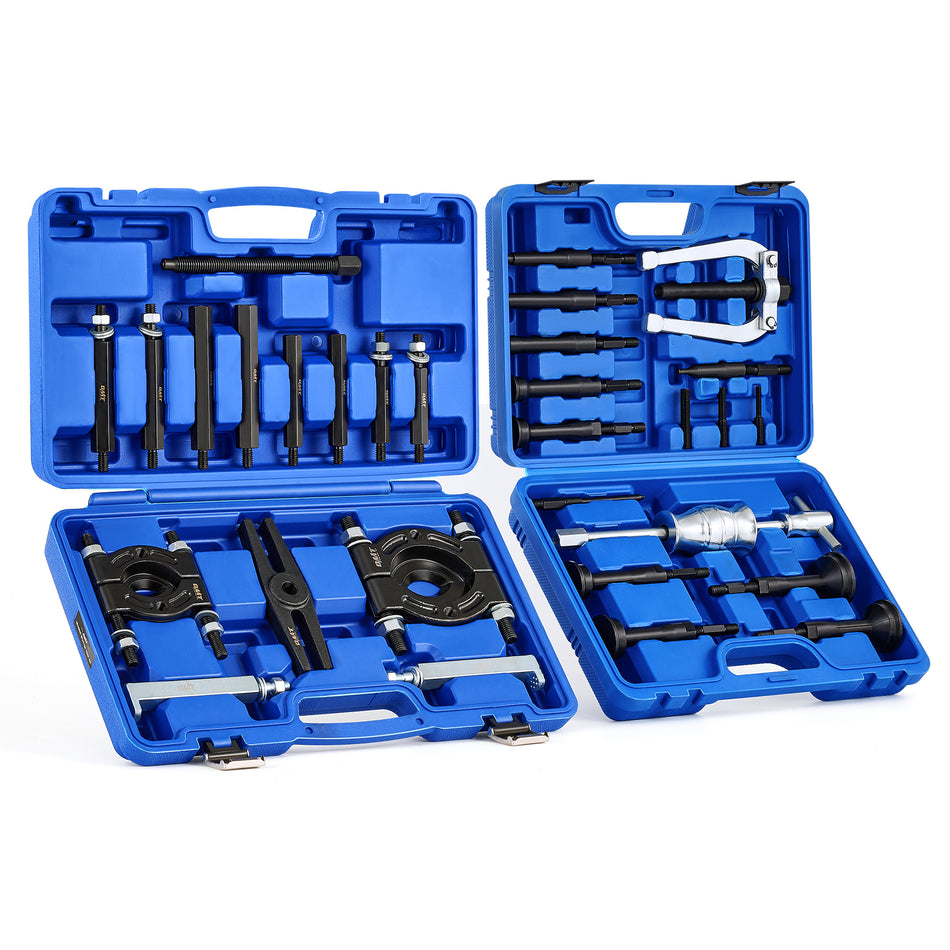 Bearing Puller & Housing Removal Set, 30 pc. 2-in-1 Bearing Puller Tool Set