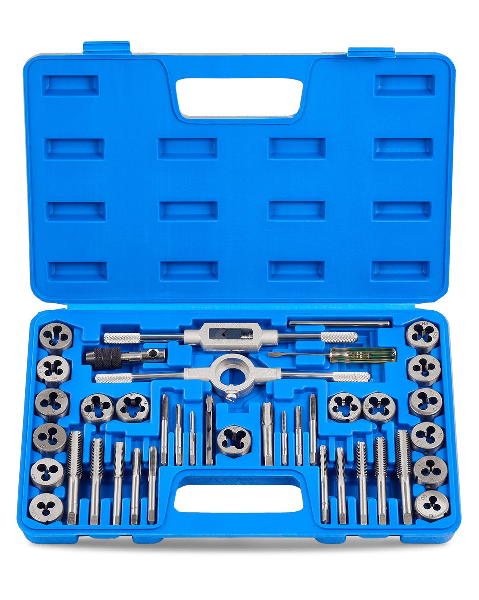 Tap and Die Set Metric | M3, M4, M5, M6, M7, M8, M10, M12 Tap Set and Die Set | Thread Repair Kits