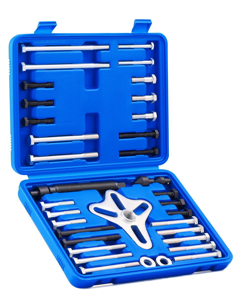 Harmonic Balancer Puller Kit, Power Steering Pulley Puller Installer Tool Set