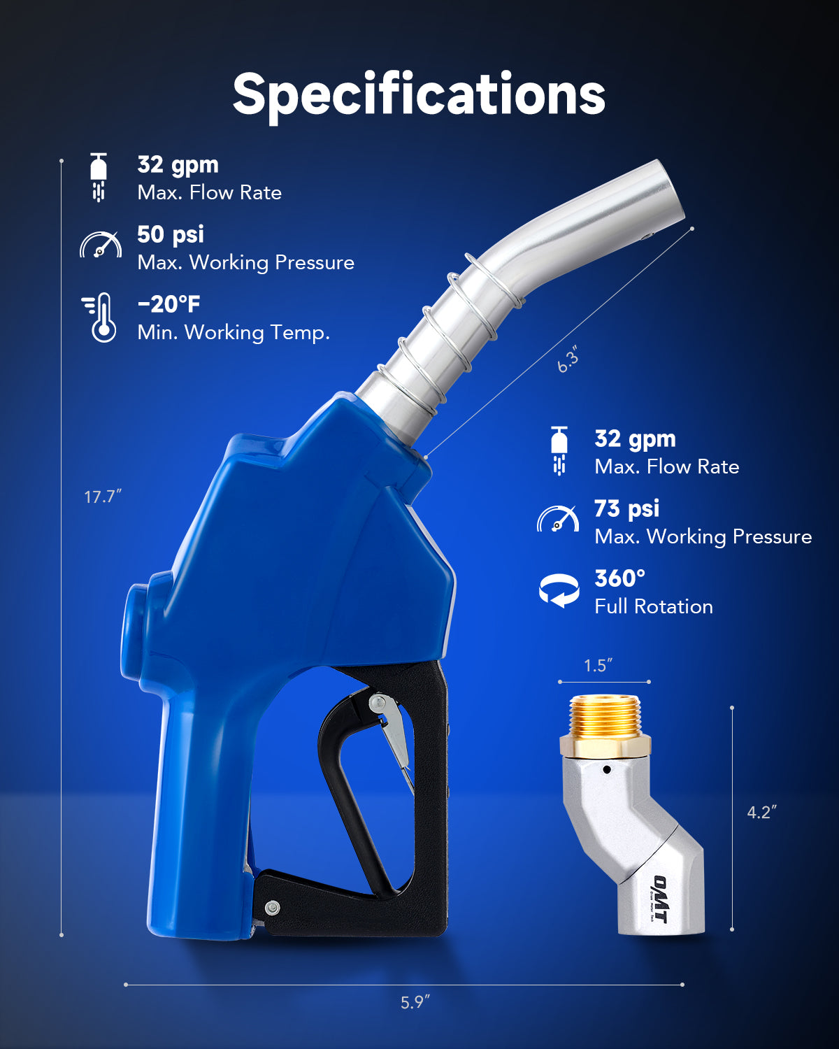 Car Socket Nozzle Automatic Fuel Nozzle Kit - Orion Motor Tech – OrionMotorTech