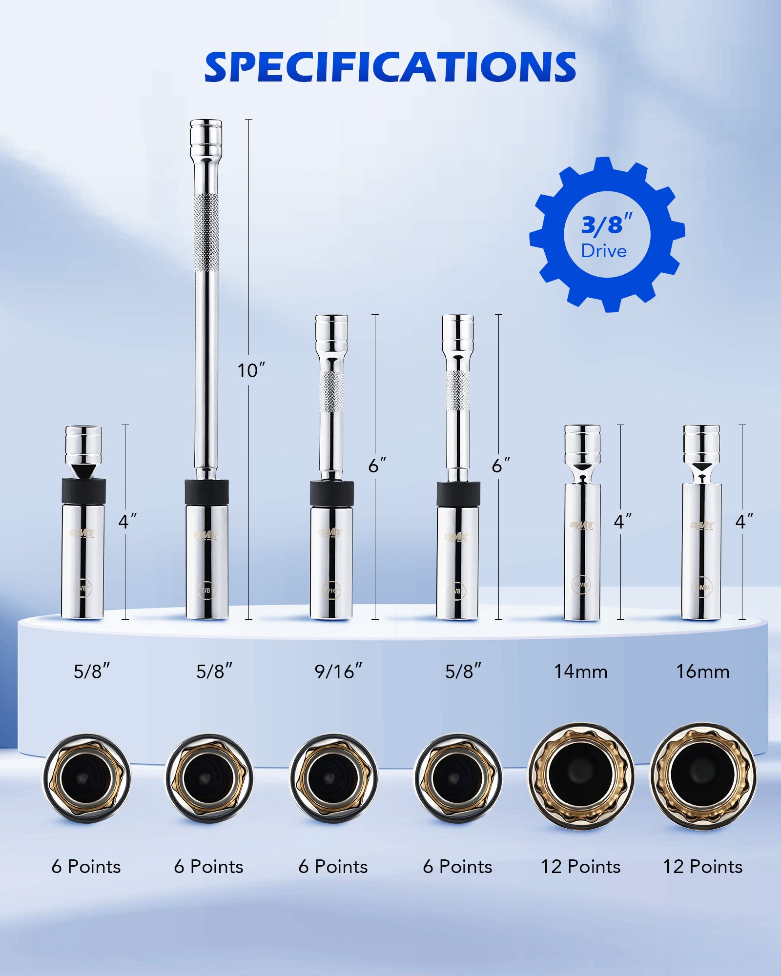 Hose Repair Kit, 9 Piece Long Reach Hose Clamp Pliers Tool Set