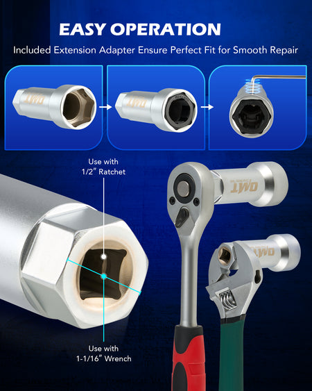 8Pce Axle Spindle Rethreading Set – T.O.Y. Trading (Tool Factors) Ltd - Foto 3