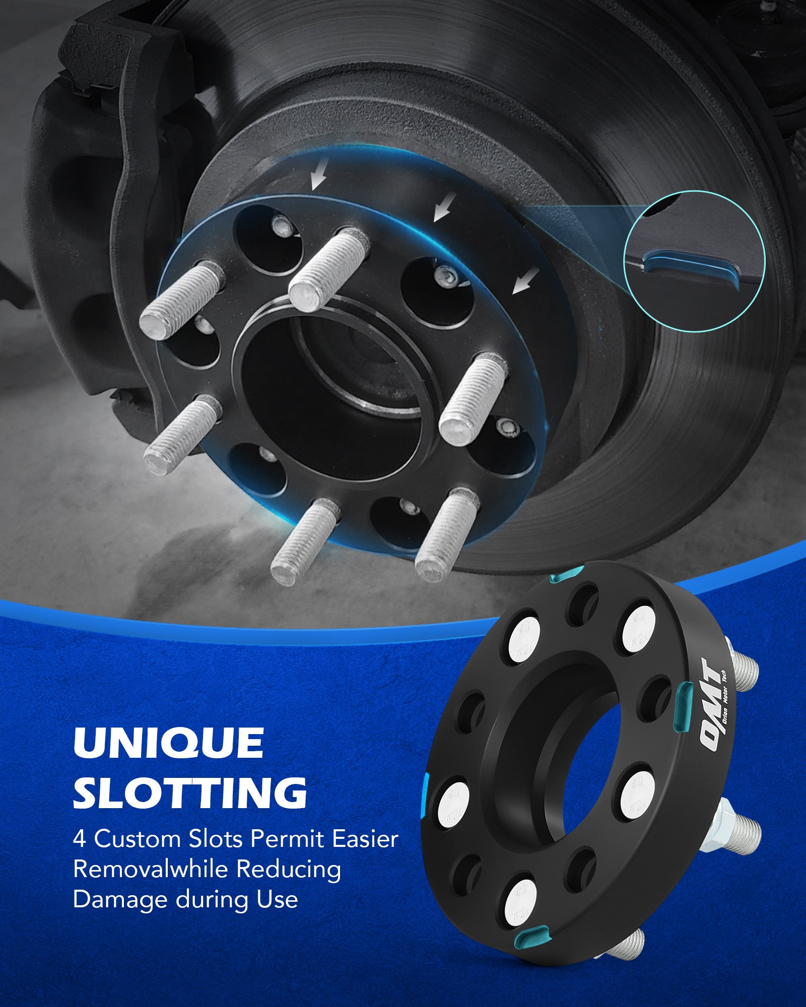 4pcs 5x4.5 Hubcentric Wheel Spacers 1 inch 70.5mm Bore with M14x1.5 Studs Compatible with 2015-2022 Ford Mustang EcoBoost 2020-2022 Explorer, 25mm Hub 5x114.3 Wheel Spacer Kit