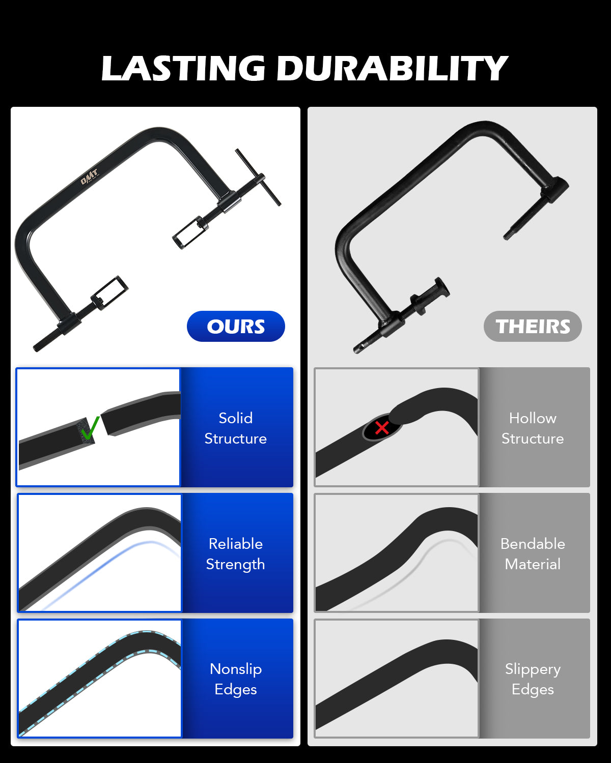 Valve Spring Compressor Clamp Spring Compressor Tool,C Clamp Valve Spring Compressor Tool Set ...