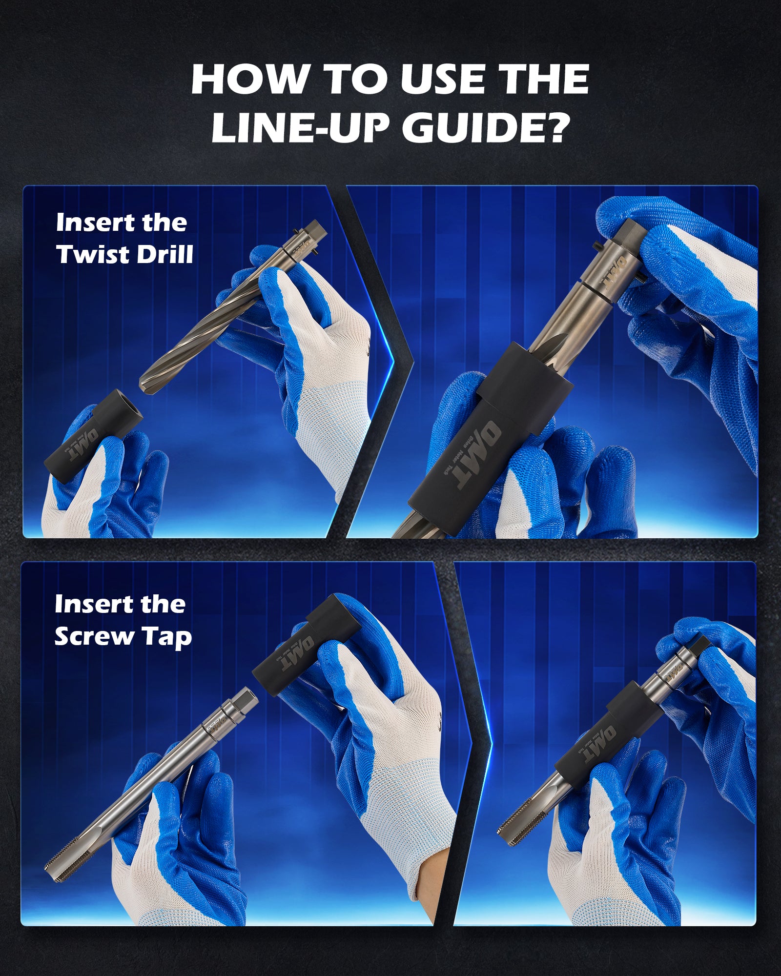 48 Piece Universal Rethreading Kit Thread Restorer Tool Set - OMT ...