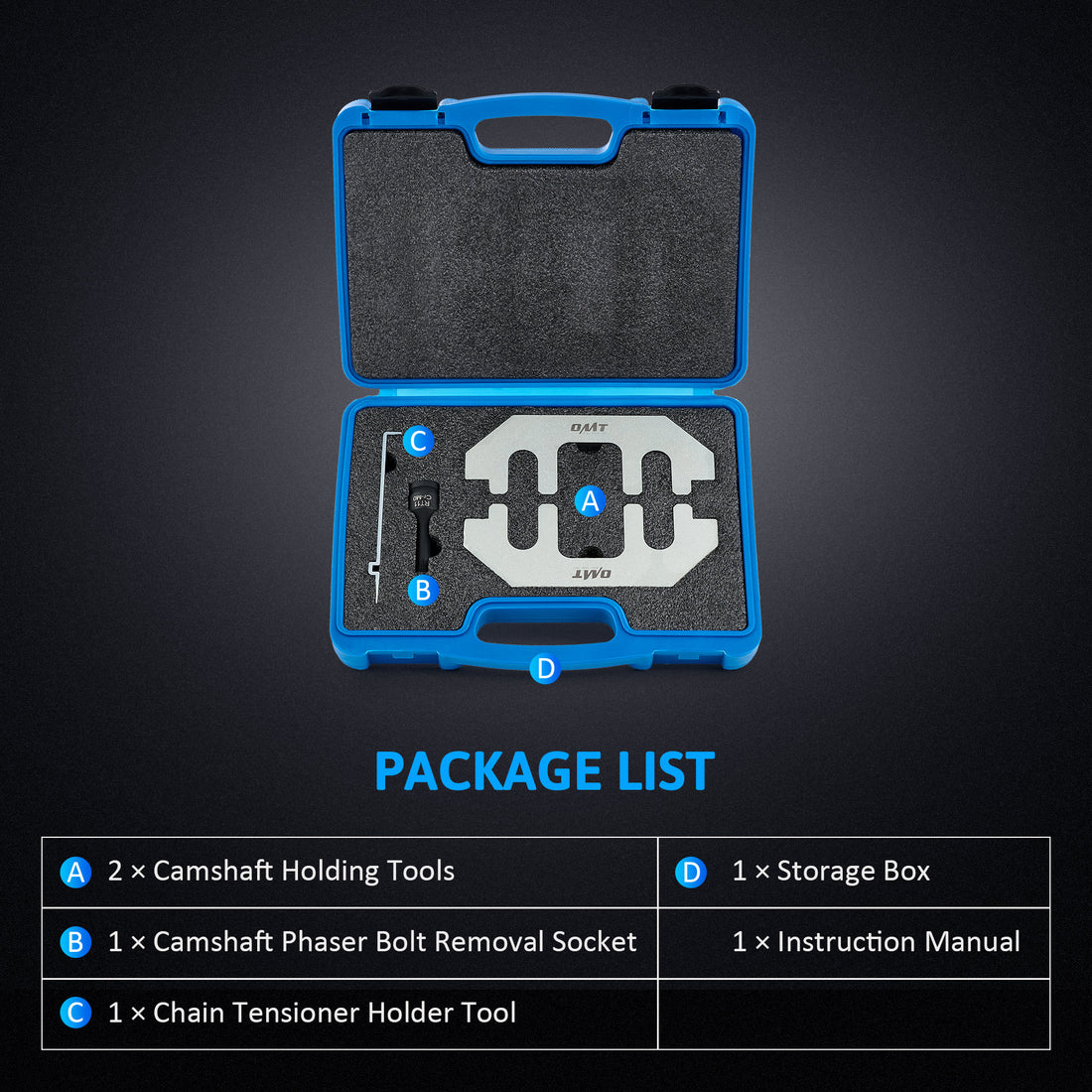 Camshaft Holding Tool Kit, Engine Timing Alignment Holder Set - OMT ...