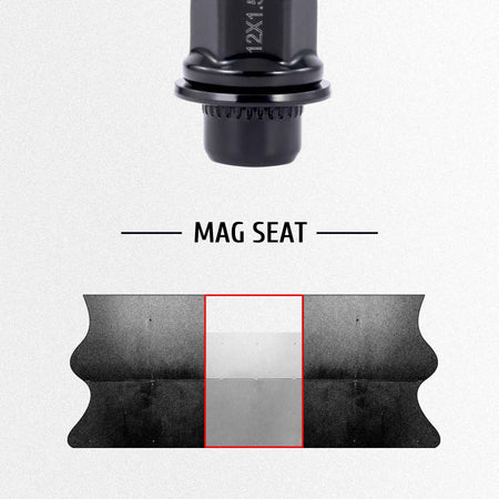 12mmx1.5 Lug Nuts w Mag Seat