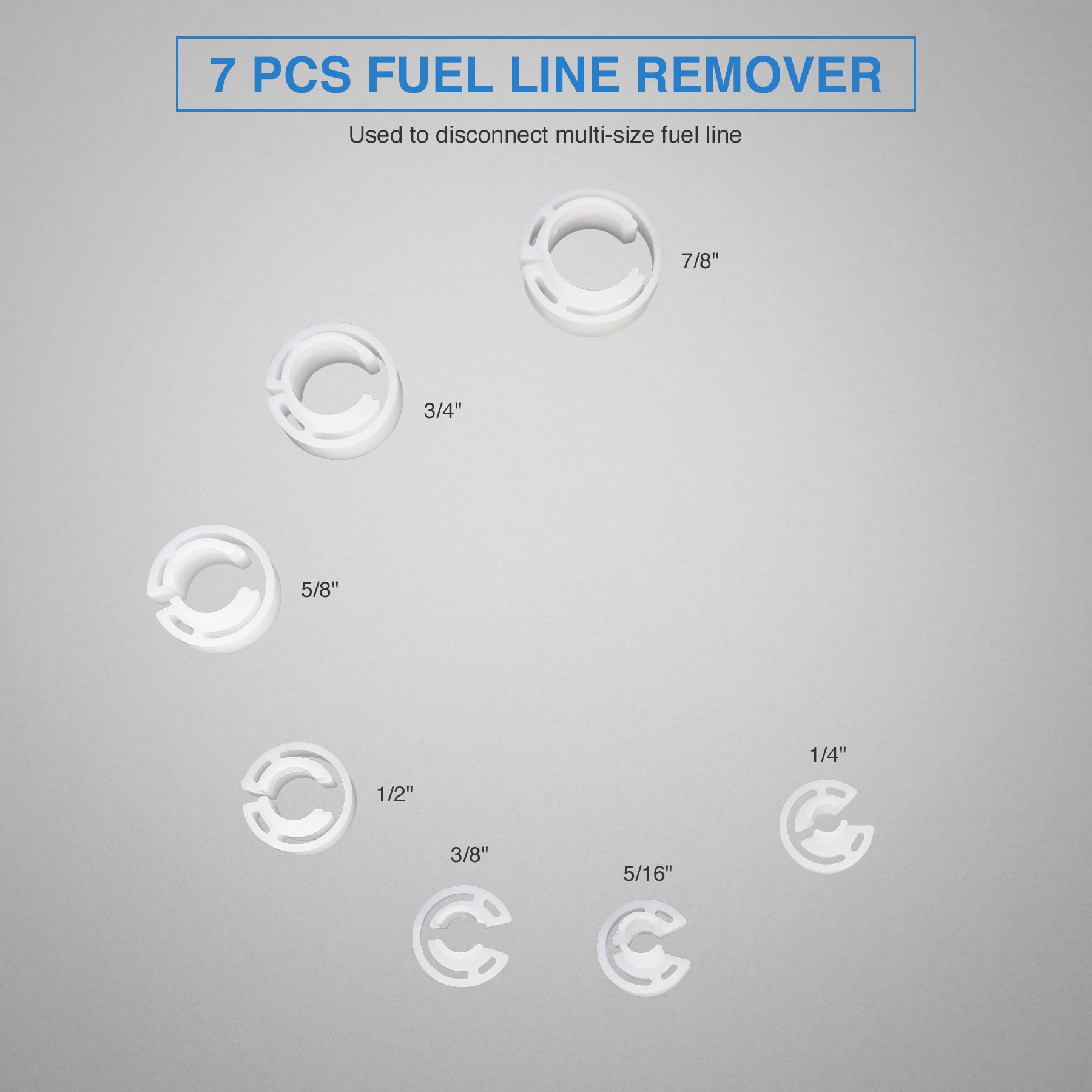 Quick Disconnect Tool Kit for Automotive AC Fuel Line