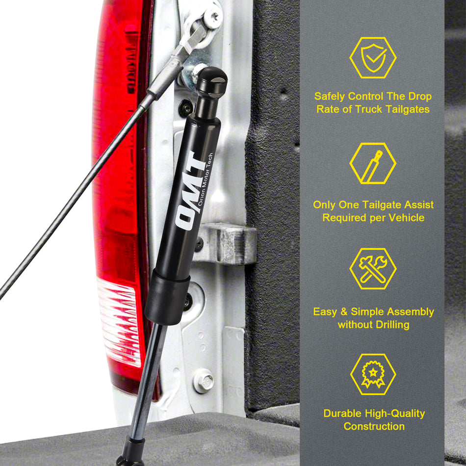 Tailgate Assist,Heavy Hydraulic Duty Truck Tailgate Shock Assist - OMT ...