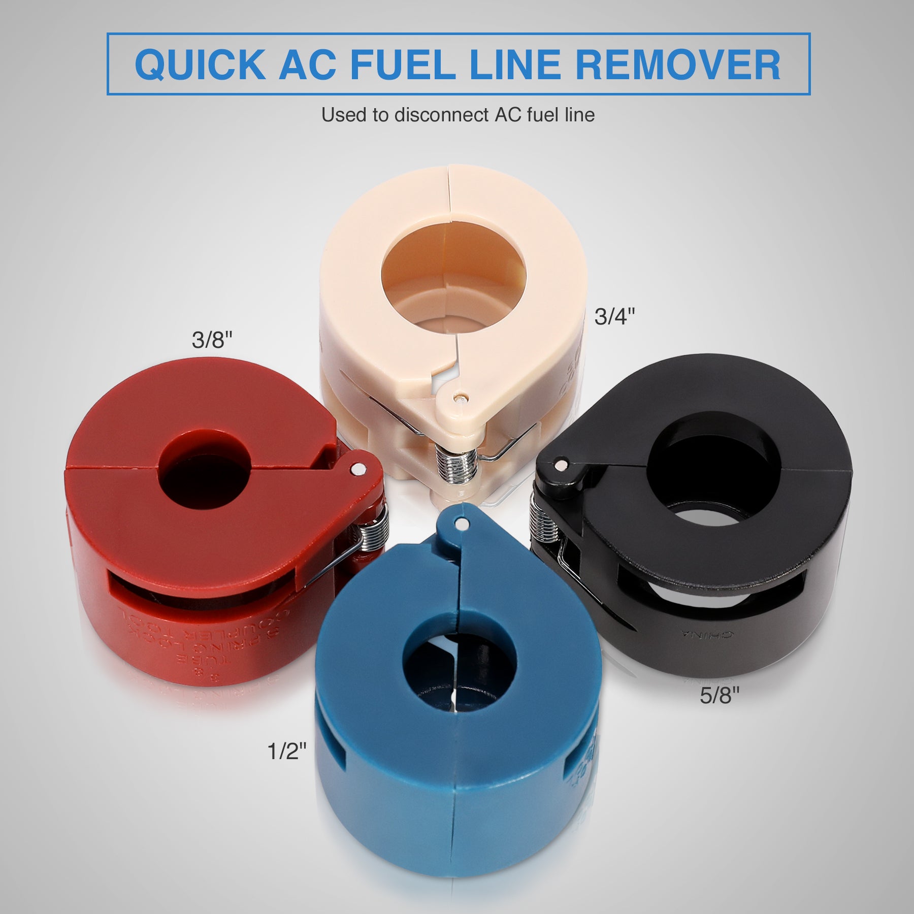 Quick Disconnect Tool Kit for Automotive AC Fuel Line