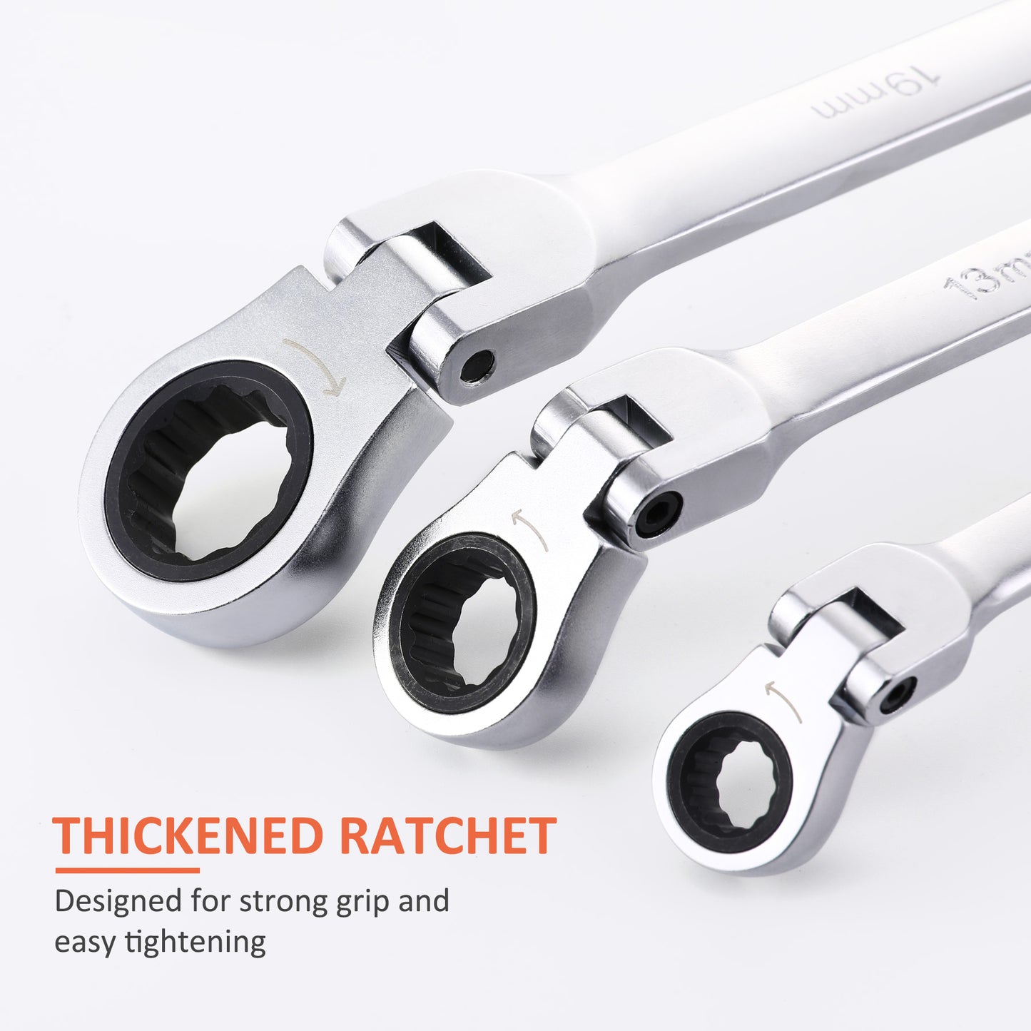 Gear Wrench，Extra Long Gear Ratcheting Wrench Set Orion Motor Tech