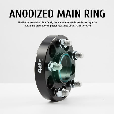 5x4.5 1 inch Hub-Centric Wheel Adapters with Studs