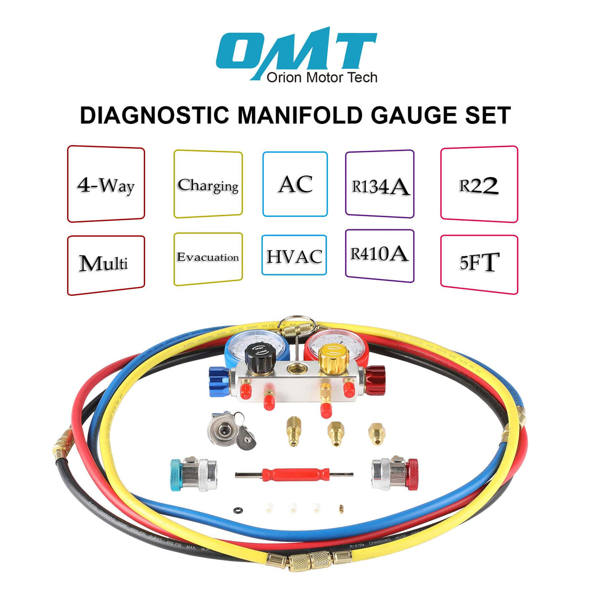 Diagnostic Manifold Gauge Set