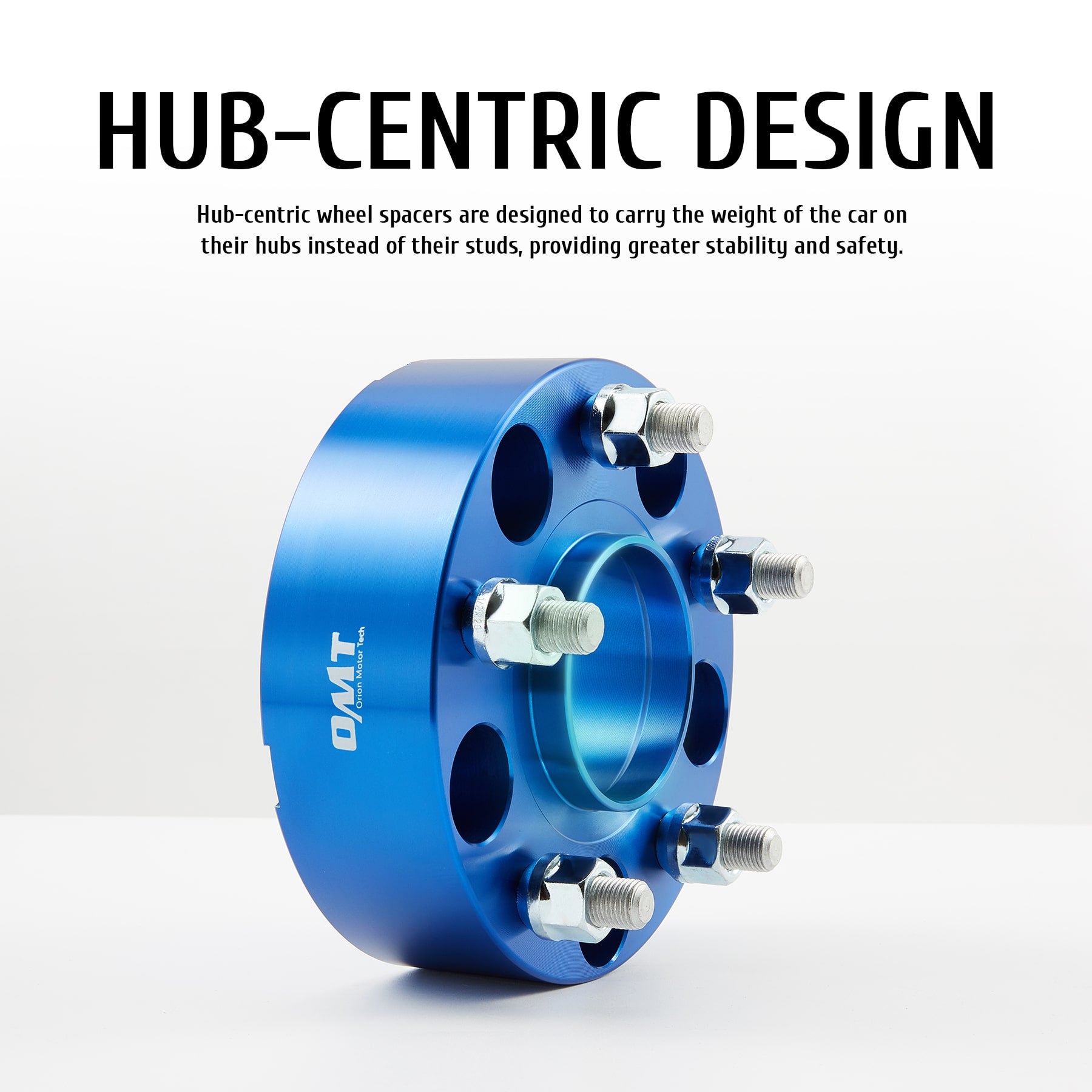 Hun Centric Design 1.25in Wheel Adapters with Studs