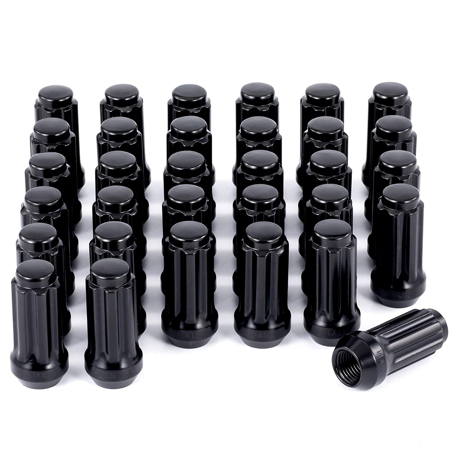M14x1.5 Lug Nuts Spline Drive with 60 degree Cone Seat - OMT ...