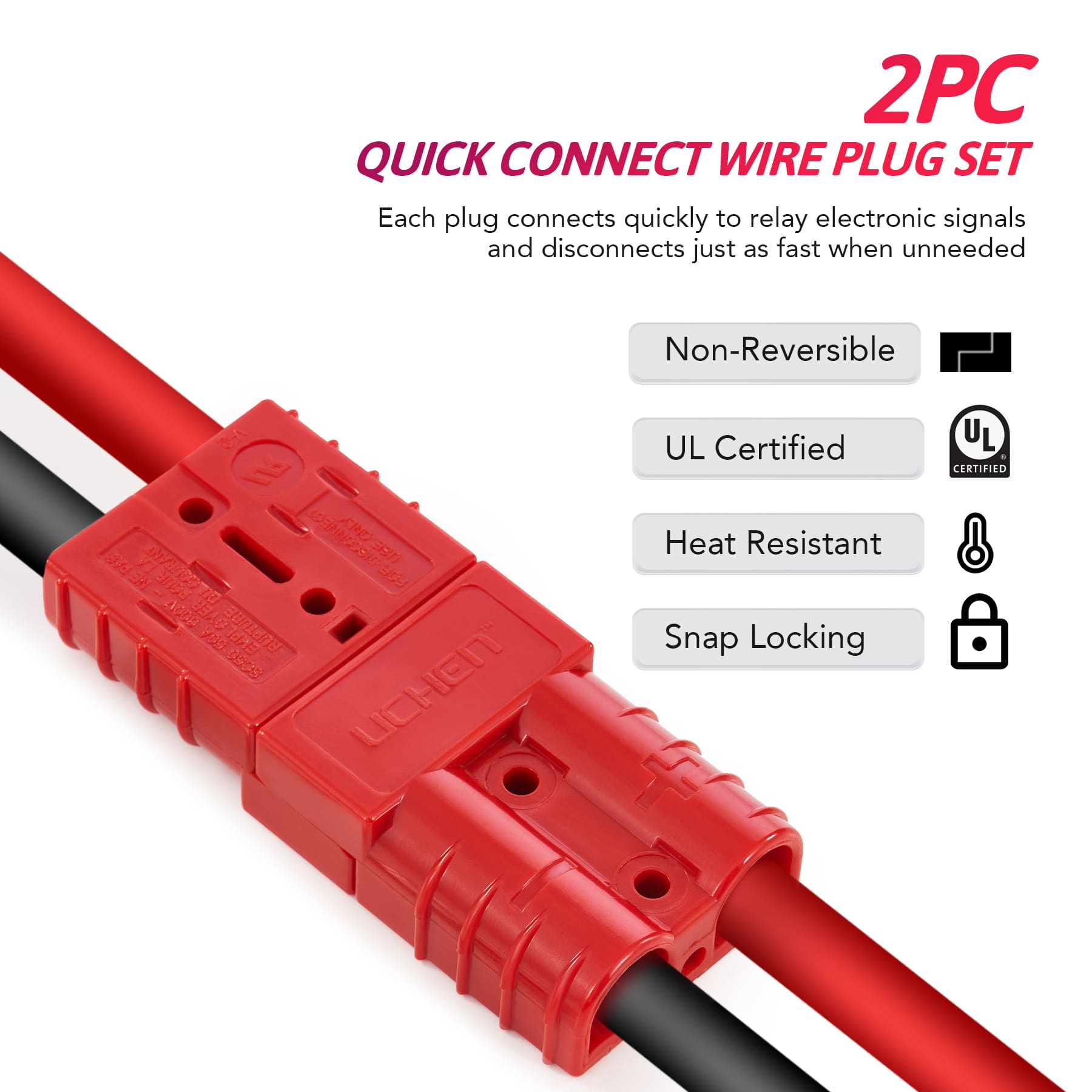 Electrical Quick Connect Quick Wire Connector | HES