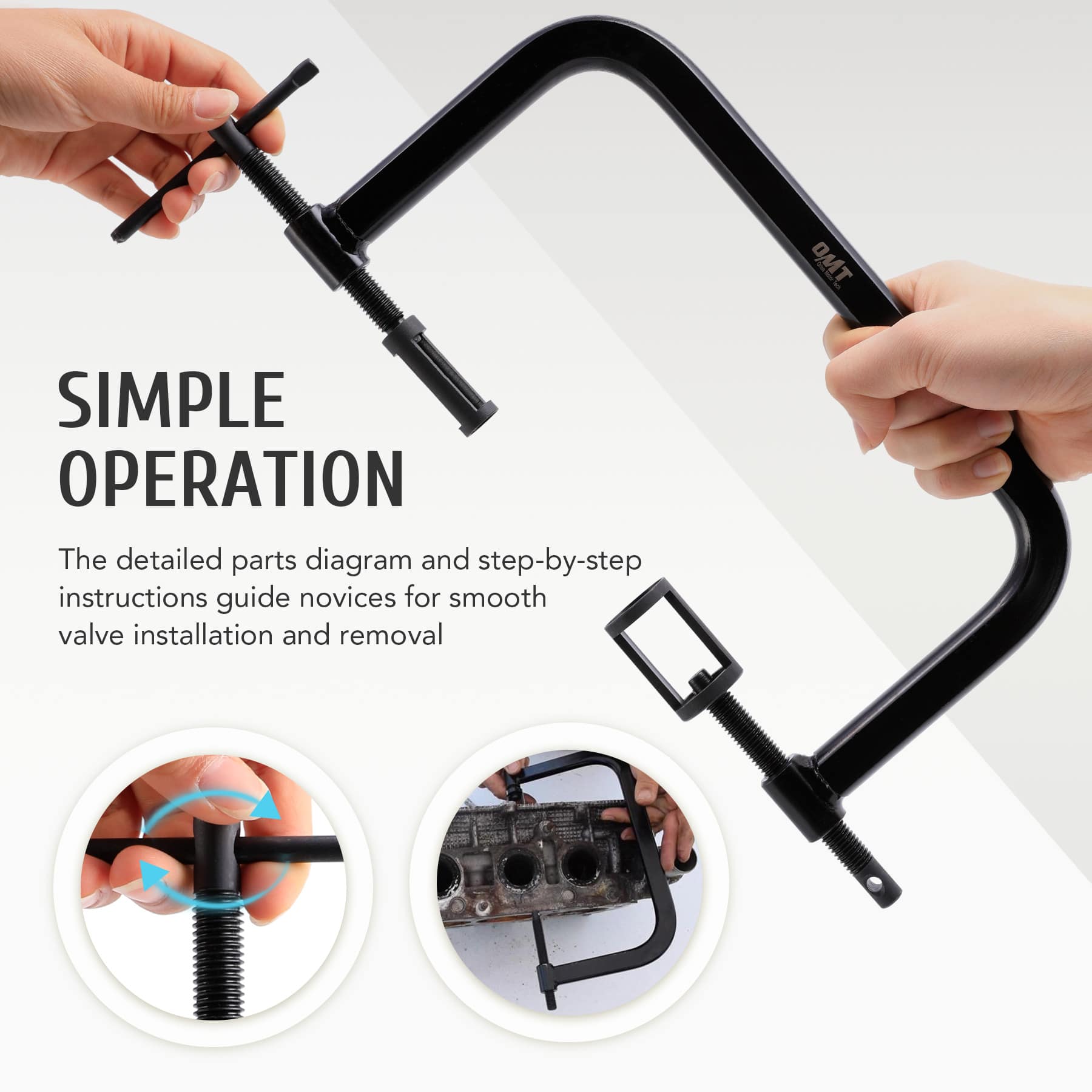 Auto Compression Clamp Tool Service Kit