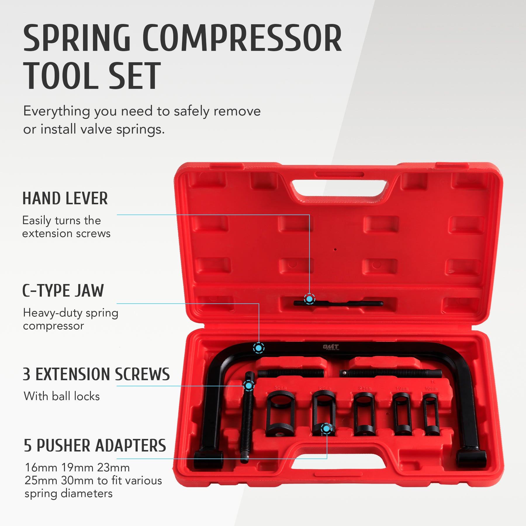 Spring Compressor Tool 10pcs Solid Valve Orion Motor Tech – OrionMotorTech