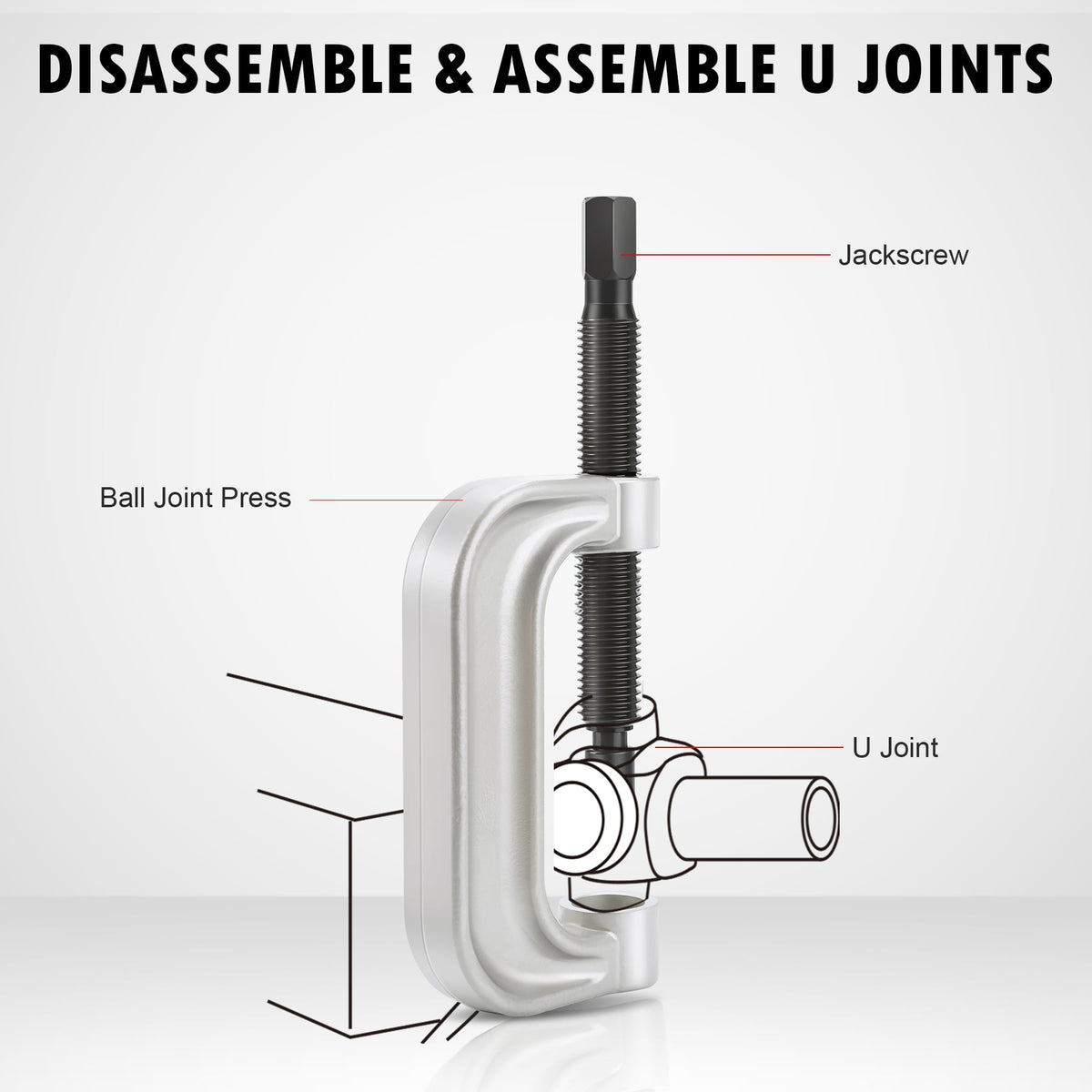 u joint ball joint press tool