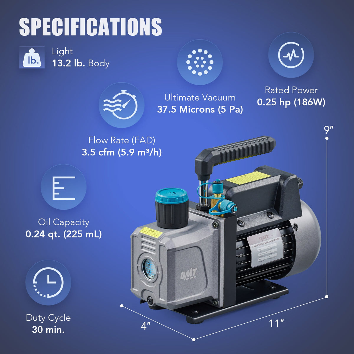 vacuum-pump-specifications